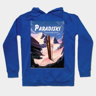 Paradiski Tarentaise Valley ski poster Hoodie